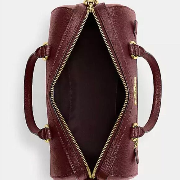 🔥🎁NWT! Coach ROWAN Satchel Handbag Colorblock Msrp:$350.00 - Picture 4 of 8